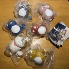 ぼんやり子だぬき　ソフビフィギュア3 ガチャ　シークレット付