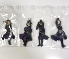 ツイステ　一番くじ　ラバーチャーム　4点セット