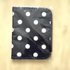 母子手冊收納包 海軍藍圓點