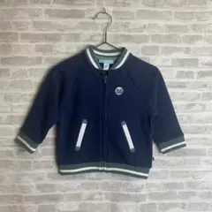 K08 OBAINI オバイビ ジップアップカーディガン かえる 男の子 71