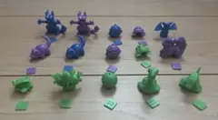 【レア物】バンダイ・塩ビ人形　　ポケモン part3 から15体11種類セット