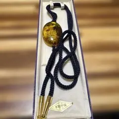 本鼈甲 ループタイ 帆船彫刻 ヴィンテージ