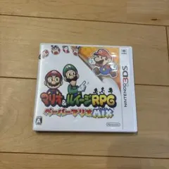 ニンテンドーDS　ソフト　マリオ&ルイージRPG　ペーパーマリオMIX