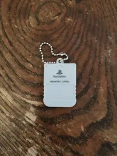 PlayStation ミニチュアチャーム　初代メモリ　プレイステーション