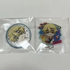 東京リベンジャーズ まるくじ アメリカンポップ 松野千冬 缶バッジ キーホルダー