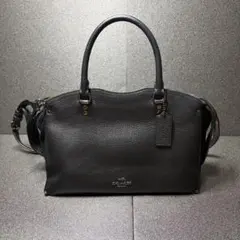 COACH コーチ ハンドバッグ ショルダーバック　2way ブラックのサムネイル