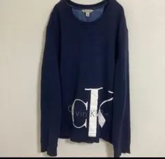 Calvin Klein Jeans ネイビー トレーナー Mサイズ