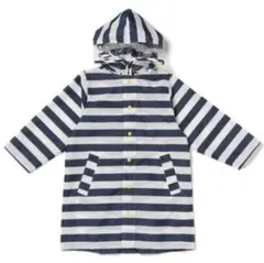 ビールーム　ボーダー柄 レインコート　100cm〜110cm