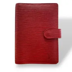 美品　ルイ・ヴィトン　エピ 6穴式　手帳カバー カスティリアンレッド