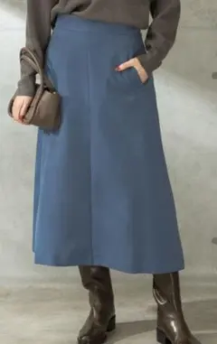 【美品】URBANRESEARCH　ROSSO☆『UR TECH』フレアスカート