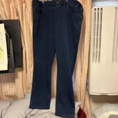 しまむら ストレッチジーンズ 裏起毛 4L