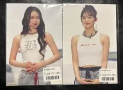 ME:I 笠原桃奈 石井蘭 ステージフォト