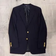 【美品】ポロ　ラルフローレン　金ボタン　紺ブレ　セットアップ　スーツ　ネイビーMのサムネイル