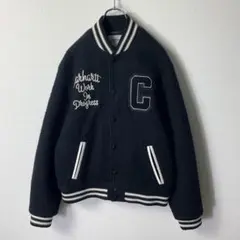 Carhartt PEMBROKE VARSITY スタジャン チェーン刺繍