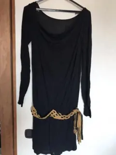 アメリカンラグシー ブラウジングニットワンピ