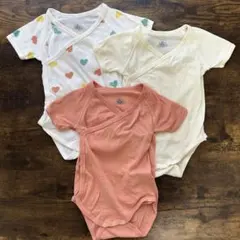 プチバトー Putit Bateau 半袖 肌着 ロンパース 12m 74cm