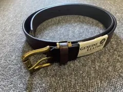本革 ブラウン ベルト GENUINE LEATHER
