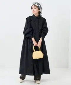 FREAK'S STORE ⭐︎バルーンスリーブマキシワンピース ブラック