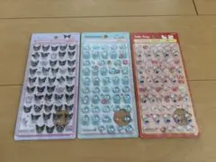正規品 ボンボンドロップシールmini クロミ　ハンギョドン　キティ