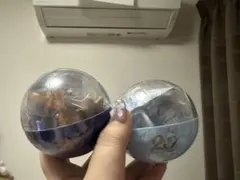 ディズニーシー 20周年カプセルトイ 2個　プルート ファンキャップ