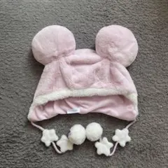 ディズニー ファンキャップ ピンク 星 ミニー