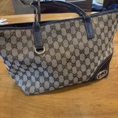 GUCCI GGキャンバス トートバッグ