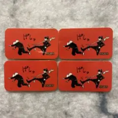 呪術廻戦 虎杖悠仁 禪院真希 フレークシール 4枚セット ジャンプフェスタ