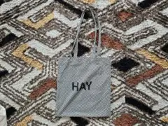 HAY チェック柄トートバッグ