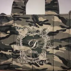 DURAS 迷彩柄トートバッグ カモフラージュ柄のサムネイル