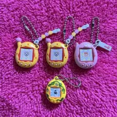 たまごっち ミニチュアチャームコレクション 2＆3 まきこ まめっち カブトっち