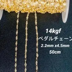 14kgf ペダルチェーン　2.2mm x4.5mm