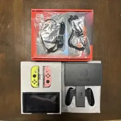 Nintendo Switch 本体 ネオンイエロー/ネオンオレンジ - メルカリ