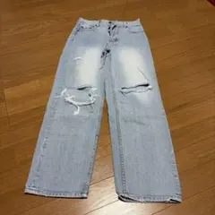 SeaRoomlynn クラッシュデニム ワイドパンツのサムネイル