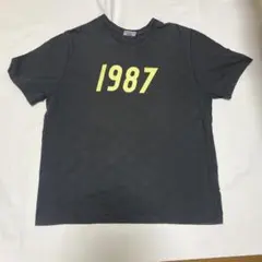 87MM 1987 プリント グレー Tシャツ 韓国 セレクトショップ