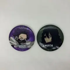 僕のヒーローアカデミア　ビッグ缶バッジ　ダイソー