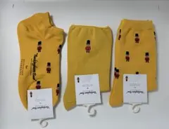 マッキントッシュフィロソフィー レディースバッキンガムベアソックス3点新品