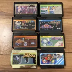 ファミコン　マッピーなどナムコ８本セット　まとめ売り