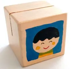 木製メモスタンド