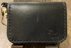 レザークラフト　ヌメ革　本革　キーケース　小銭入