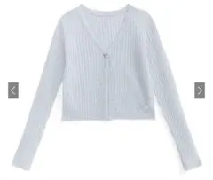 GRL シアーカーディガン