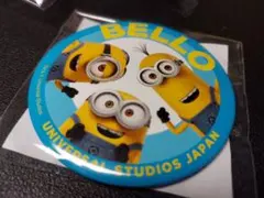 ユニバ ミニオン 非売品 缶バッジ