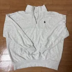 ジェイ様専用ページ U.S.POLO ASSN.グレーハーフジップスウェット