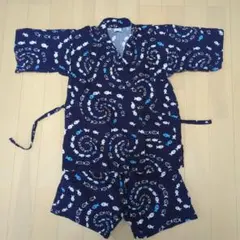 魚柄 甚平 サイズ120