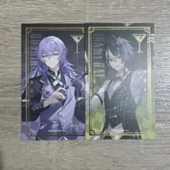 にじさんじ HEROES カフェ カクテルカード 星導ショウ 伊波ライ