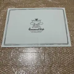 산리오 시나모롤 カフェ 特典ランチョンマット 계피