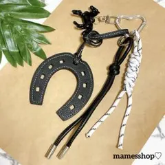 【お値下げ中】じゃらじゃらキーホルダー キーホルダーチャーム バックチャーム 馬