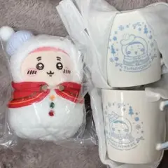 ちいかわ　エニマイくじ　カニ　マグカップ　マスコット　セット　ハチワレ