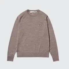 Anya Hindmarch UNIQLO ブラウン メリノセーター XXL