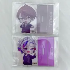 にじさんじ チョコエッグプラス アクスタ ステッカー 加賀美ハヤト 不破湊