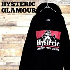 【希少M】HYSTERIC GLAMOUR ギターガール パーカー ブラック